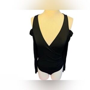 Women's Body Central Black Bodysuit